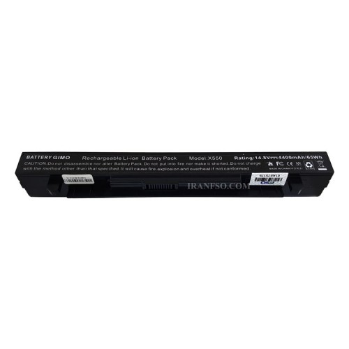 باتری لپ تاپ ایسوس X550-8Cell مشکی-65 وات ساعت