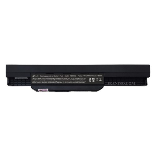 باتری لپ تاپ ایسوس K53-6Cell Gimo Plus مشکی-49 وات ساعت