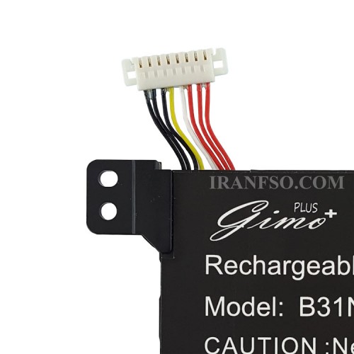 باتری لپ تاپ ایسوس K401_B31N1424_Gimo Plus مشکی داخلی-48 وات ساعت