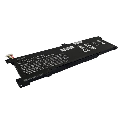 باتری لپ تاپ ایسوس K401_B31N1424_Gimo Plus مشکی داخلی-48 وات ساعت