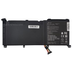 باتری لپ تاپ ایسوس ROG G501_ZenBook UX501_C41N1416 Gimo Plus مشکی-داخلی-57 وات ساعت