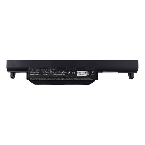 باتری لپ تاپ ایسوس K55-6Cell مشکی-40 وات ساعت