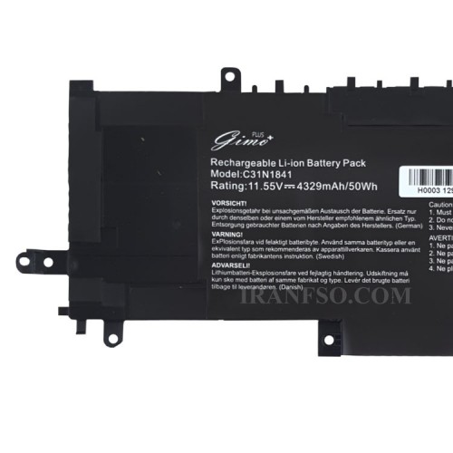 باتری لپ تاپ ایسوس ZenBook UX334FL-UX434FL_C31N1841 Gimo Plus