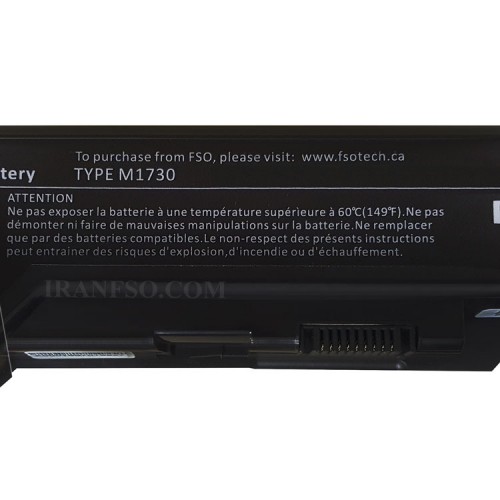 باتری لپ تاپ دل XPS M1730-6Cell