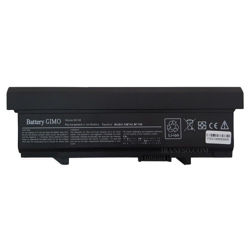 باتری لپ تاپ دل Latitude E5400-E5500-9Cell مشکی