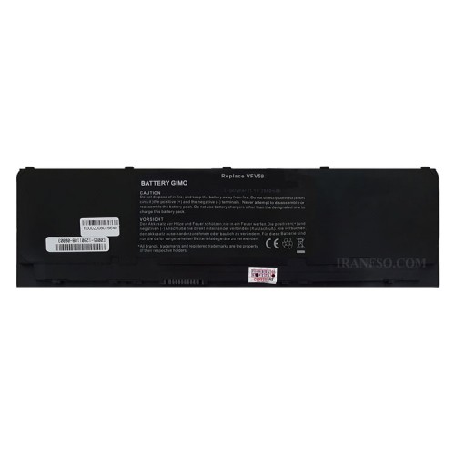 باتری لپ تاپ دل Latitude E7240_VFV59 مشکی-داخلی-31 وات ساعت