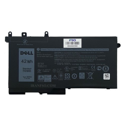 باتری لپ تاپ دل Latitude E5280_3DDDG داخلی-اورجینال