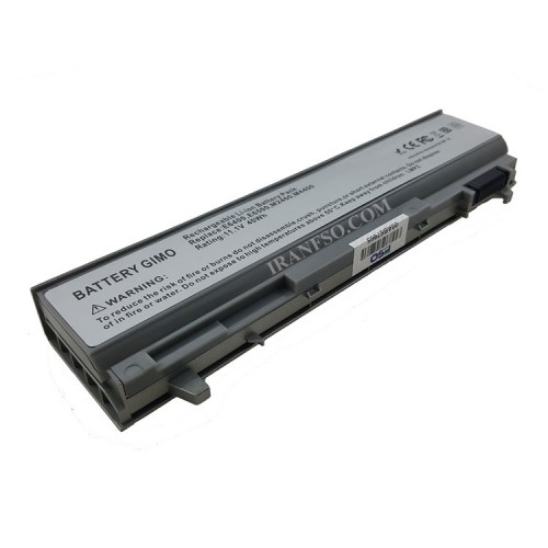 باتری لپ تاپ دل Latitude E6400-6Cell نقره ای-40 وات ساعت