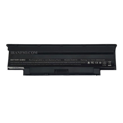 باتری لپ تاپ دل Inspiron N5010-N5110-N4010-N5030-6Cell مشکی-40 وات ساعت