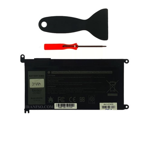 باتری لپ تاپ دل Inspiron 15-5567 WDX0R داخلی