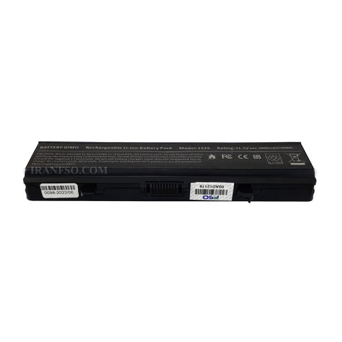باتری لپ تاپ دل Inspiron 1525-1526-1545_6Cell مشکی-40 وات ساعت