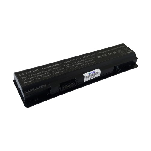 باتری لپ تاپ دل Vostro A840-A860-1015-6Cell مشکی-49 وات ساعت