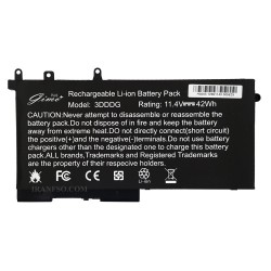باتری لپ تاپ دل Latitude E5280_3DDDG-93FTF Gimo Plus داخلی