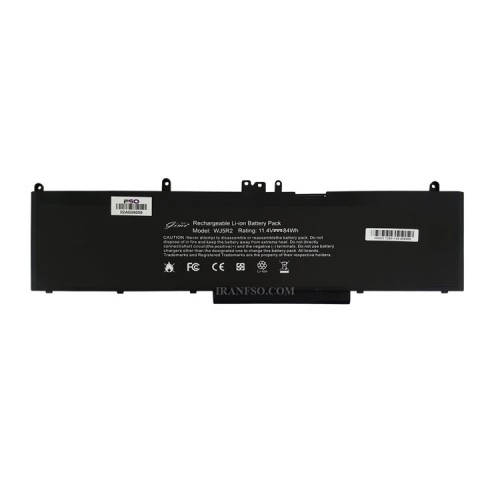 باتری لپ تاپ دل Latitude E5570_WJ5R2 Gimo Plus مشکی داخلی-84 وات ساعت