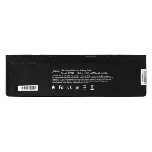 باتری لپ تاپ دل Latitude E7240-E7250_VFV59-WD52H_Gimo Plus مشکی-45 وات ساعت