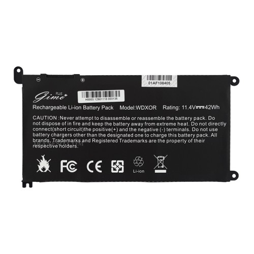 باتری لپ تاپ دل Inspiron 15-5567 WDX0R_Gimo Plus داخلی-42 وات ساعت