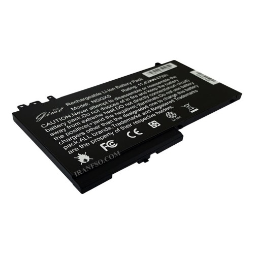 باتری لپ تاپ دل Latitude E5470_NGGX5 Gimo Plus مشکی داخلی-47 وات ساعت