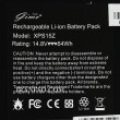 باتری لپ تاپ دل XPS 15Z-0HTR7 Gimo Plus مشکی داخلی-64 وات ساعت
