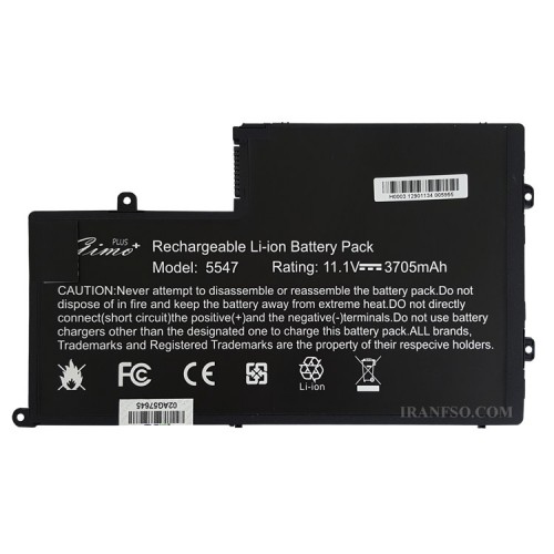 باتری لپ تاپ دل Inspiron 15-5557_TRHFF-0PD19 Gimo Plus مشکی-داخلی