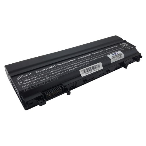 باتری لپ تاپ دل Latitude E5440-E5540_VV0NF 9Cell Gimo Plus مشکی-65 وات ساعت
