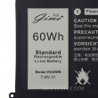 باتری لپ تاپ دل Latitude 5289-7389-7390_K5XWW Gimo Plus مشکی داخلی-60 وات ساعت