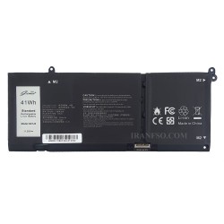 باتری لپ تاپ دل Latitude 3320_G91J0_Gimo Plus مشکی داخلی-41 وات ساعت