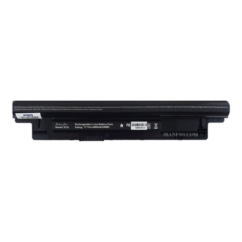 باتری لپ تاپ دل Inspiron 3521-5521-5537-6Cell مشکی-40 وات ساعت