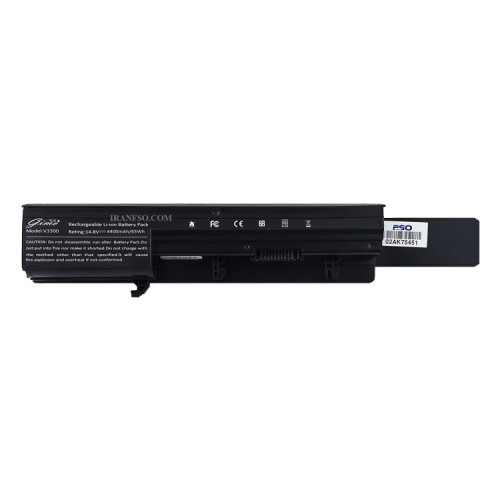 باتری لپ تاپ دل Vostro 3300-3350 8Cell Gimo Plus مشکی-4400 میلی آمپر ساعت