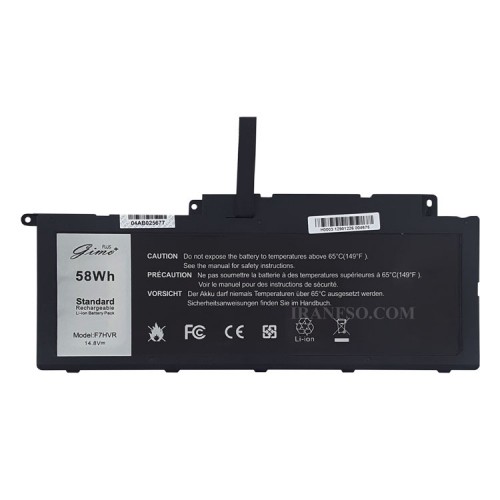 باتری لپ تاپ دل Inspiron 7537-7746_F7HVR Gimo Plus
