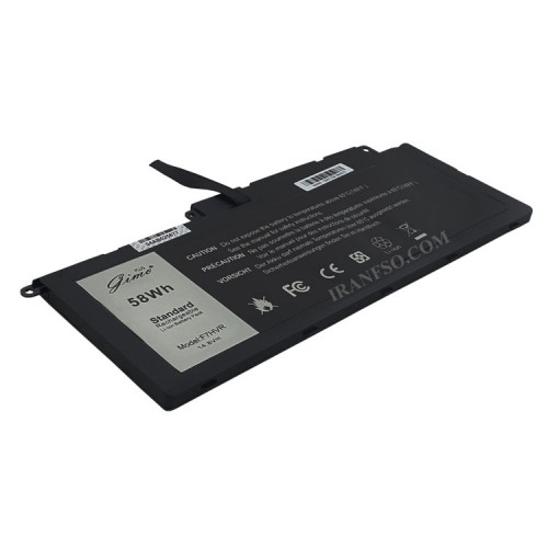 باتری لپ تاپ دل Inspiron 7537-7746_F7HVR Gimo Plus