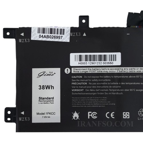 باتری لپ تاپ دل Latitude 7200_1FKCC Gimo Plus