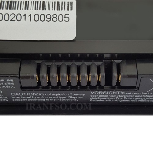 باتری لپ تاپ فوجیتسو LifeBook AH530-6Cell Gimo Plus مشکی-49 وات ساعت