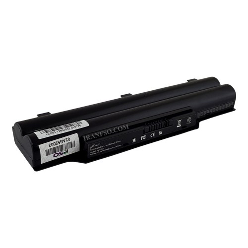 باتری لپ تاپ فوجیتسو LifeBook AH532-6Cell Gimo Plus مشکی-49 وات ساعت