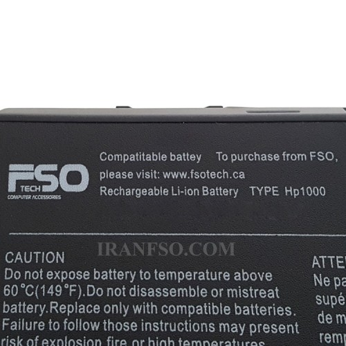 باتری لپ تاپ اچ پی Compaq Presario X1000-NX7000-6Cell