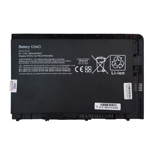 باتری لپ تاپ اچ پی EliteBook Folio 9470_I10C_BT04XL
