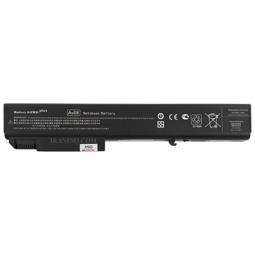 باتری لپ تاپ اچ پی EliteBook 8530 8730-8Cell Gimo Plus مشکی-65 وات ساعت