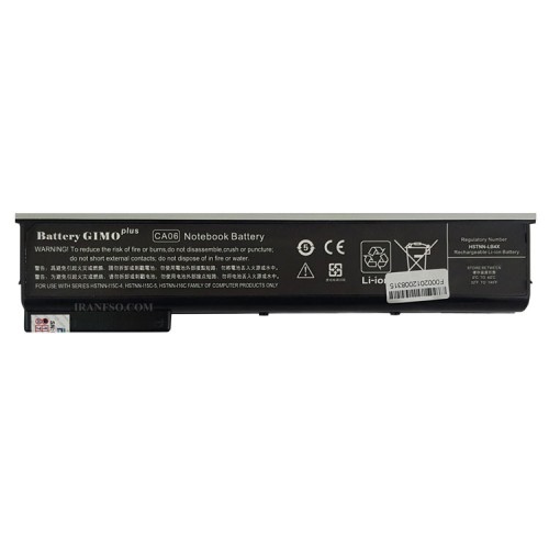 باتری لپ تاپ اچ پی ProBook 650-G1_CA06-6Cell Gimo Plus مشکی-49 وات ساعت