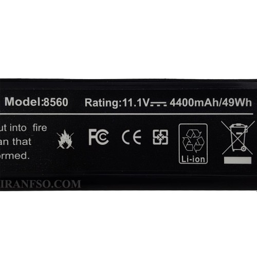 باتری لپ تاپ اچ پی EliteBook 8460-6Cell Gimo Plus مشکی-49 وات ساعت