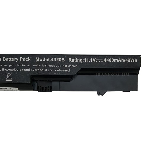 باتری لپ تاپ اچ پی ProBook 4320-4520-6Cell Gimo Plus مشکی-49 وات ساعت