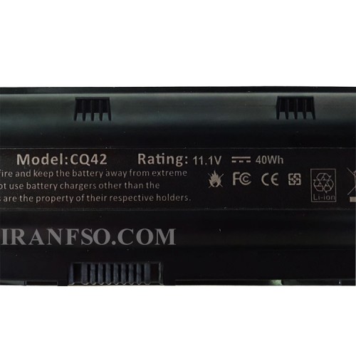 باتری لپ تاپ اچ پی Pavilion DM4-G62-G6-CQ42-6Cell مشکی-40 وات ساعت