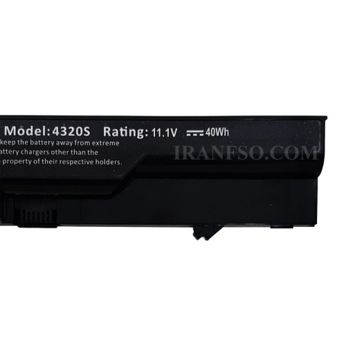 باتری لپ تاپ اچ پی ProBook 4320S-4520S-6Cell مشکی-40 وات ساعت