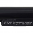 باتری لپ تاپ اچ پی Probook 240-G2_OA04 مشکی-33 وات ساعت