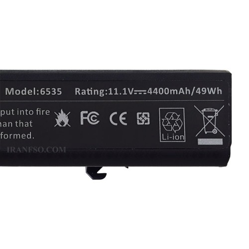 باتری لپ تاپ اچ پی Compaq 6535-EliteBook 8440-6Cell مشکی-49 وات ساعت