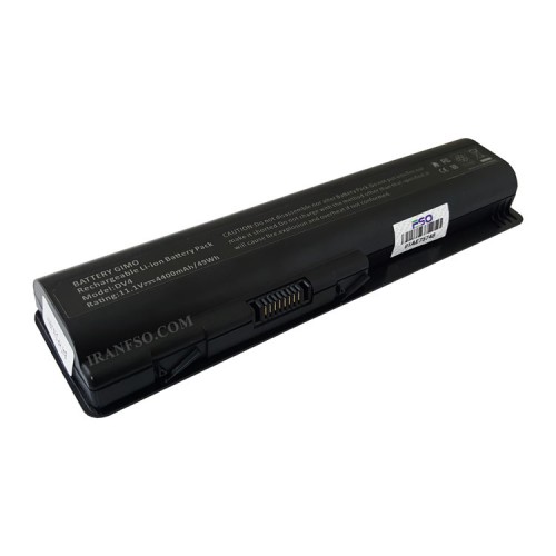 باتری لپ تاپ اچ پی Pavilion DV4-DV5_Compaq CQ40-CQ60-6Cell مشکی-49 وات ساعت