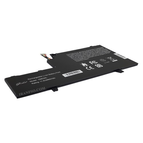 باتری لپ تاپ اچ پی EliteBook X360 1030 G2_OM03XL_Gimo Plus مشکی داخلی-57 وات ساعت