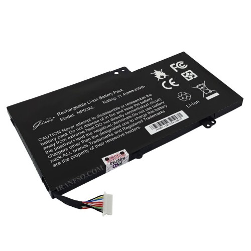 باتری لپ تاپ اچ پی ENVY X360 15-U_NP03XL_Gimo Plus مشکی-داخلی 43 وات ساعت