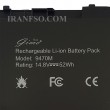 باتری لپ تاپ اچ پی EliteBook Folio 9470_I10C Gimo Plus مشکی-52 وات ساعت