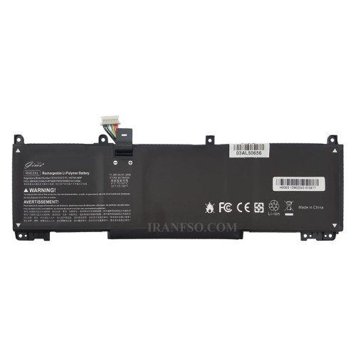 باتری لپ تاپ اچ پی ProBook 450 G8_450 G9_RH03XL Gimo Plus مشکی داخلی-51 وات ساعت