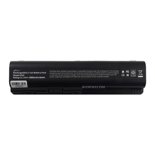 باتری لپ تاپ اچ پی Pavilion DV4-DV5_Compaq CQ40-CQ60 6Cell مشکی-40 وات ساعت