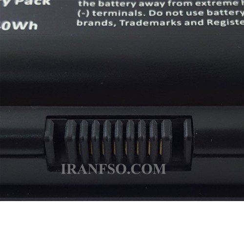 باتری لپ تاپ اچ پی Pavilion DV4-DV5_Compaq CQ40-CQ60 6Cell مشکی-40 وات ساعت